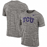 Nike TCU Horned Frogs Charcoal 2018 Player Travel Legend Performance T-Shirt,baseball caps,new era cap wholesale,wholesale hats